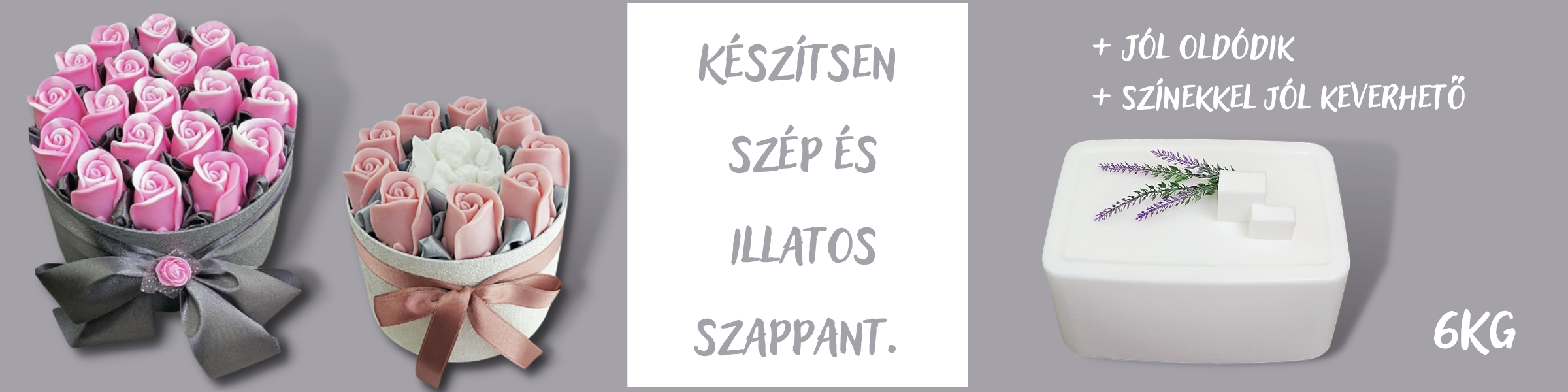 Výrobky z mydlovej hmoty sú voňavé a krásne(10)